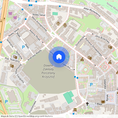 ul. gen. Józefa Zajączka, Śródmieście, Wałbrzych, dolnośląskie