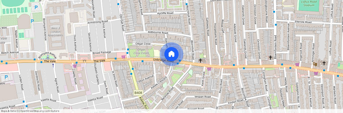 Uxbridge Road, Shepherds Bush, W12, London