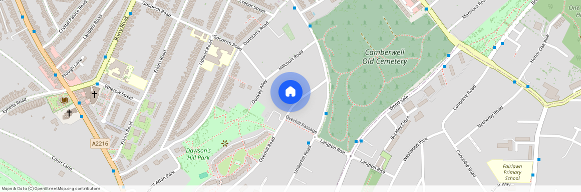 Overhill Road, Dulwich, London, SE22