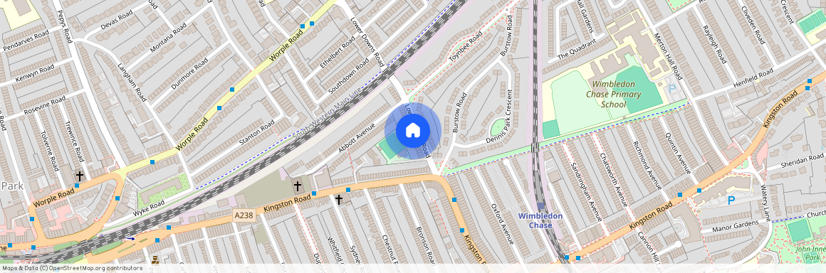 Lower Downs Road, Raynes, SW20