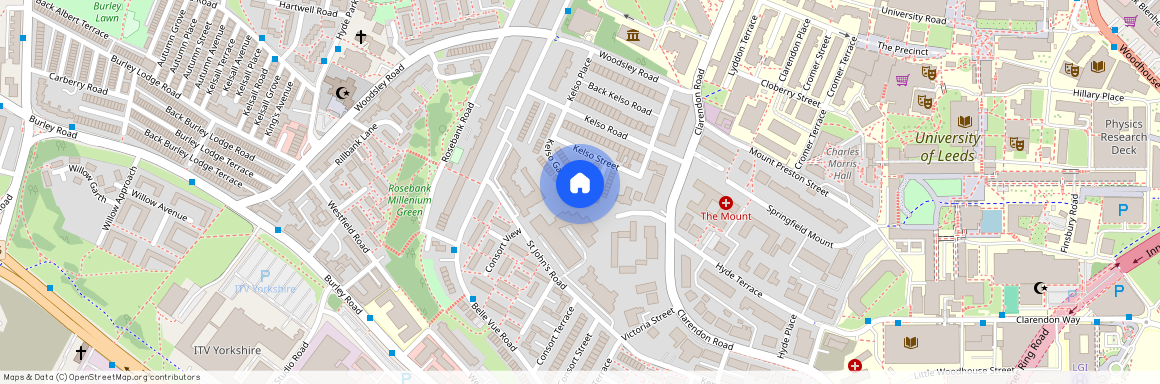 Kelso Gardens, Hyde Park, Leeds