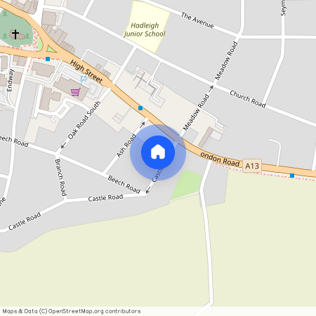 Castle Road, Hadleigh