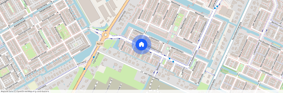 Kastelenbuurt, 1187 DA, Jane Addamslaan, Amstelveen