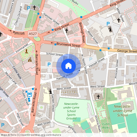 Hanover Street, Newcastle-Under-Lyme, ST5