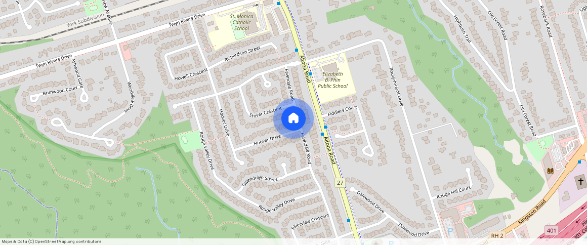 ** Hoover Drive, Pickering