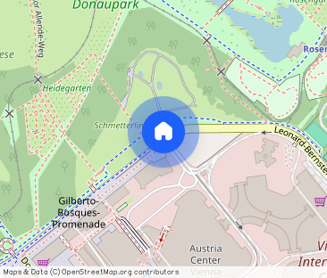 Donaupark nur einen Sprung entfernt: Möblierte 3 Zimmer mit Loggia! - Photo 1