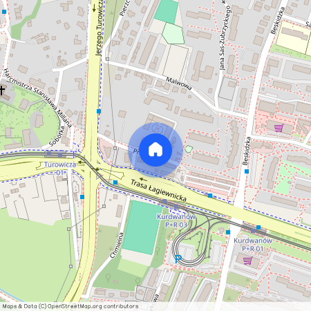 ul. Przykopy, Wola Duchacka, Podgórze Duchackie, Kraków, małopolskie