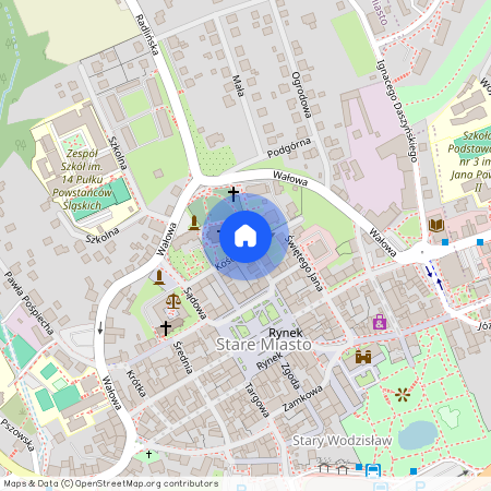 ul. Wincentego Styczyńskiego, Wodzisław Śląski, wodzisławski, śląskie