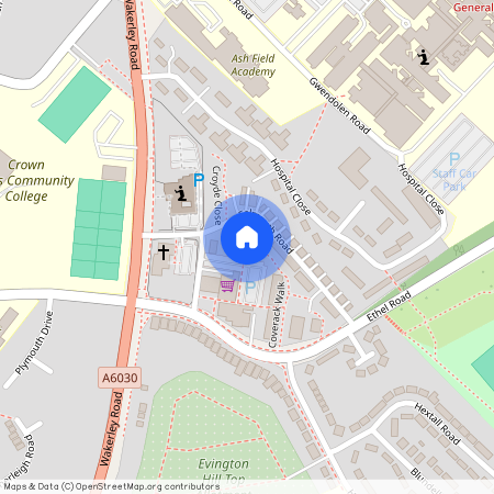 124 Carrick Point, Falmouth Road, LE5 4WN