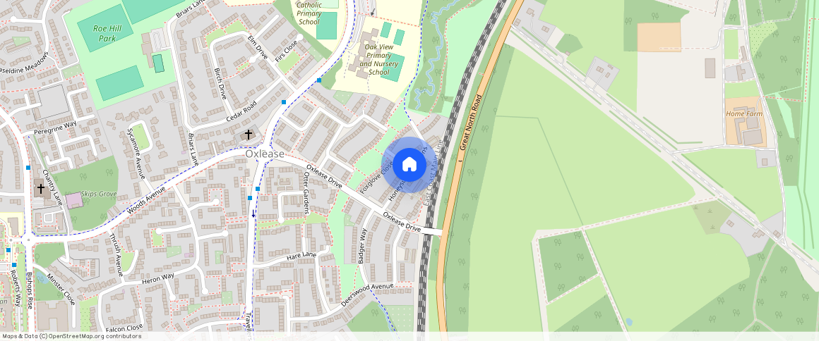 Honeysuckle Gardens, Hatfield AL10