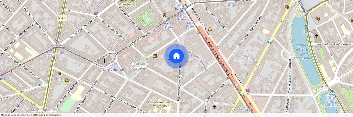 Rue Washington, 25, 1050, Ixelles