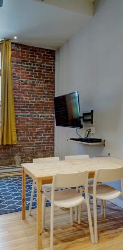 Loft entièrement meublé à louer Vieux-Québec janvier 2025 - Photo 1