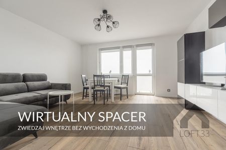 Piękne i wyposażone mieszkanie dwupokojowe na Paderewskiego w Libiążu do wynajęcia | Spacer 3D - Photo 3