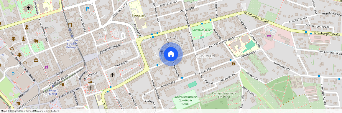 Lutherstraße, 07546, Lutherstraße    Gera