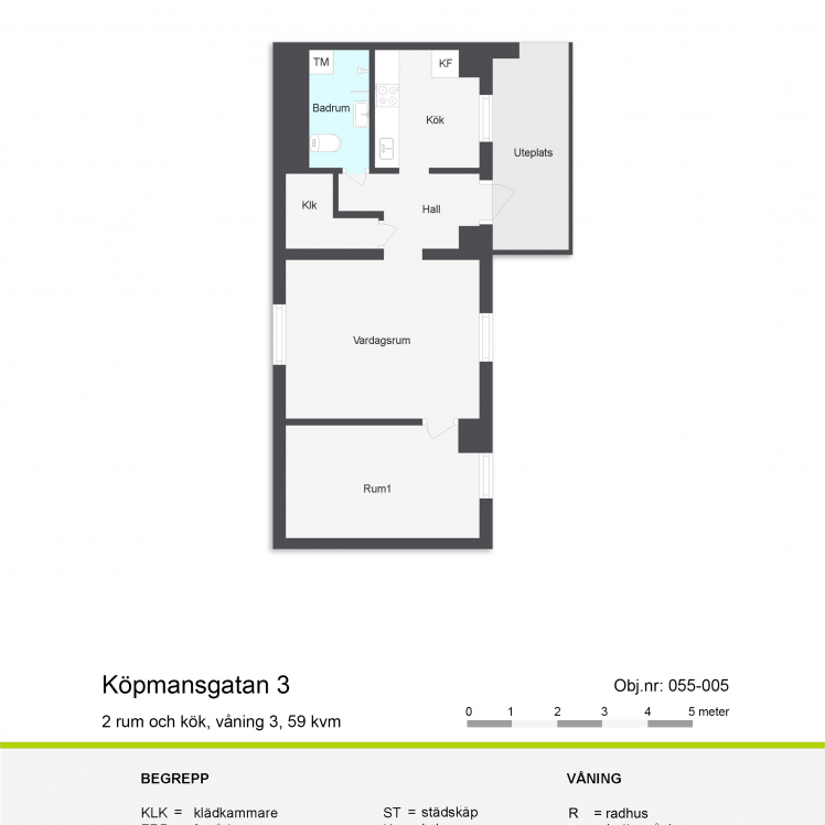 Bostad: Köpmansgatan 3 (055-005) - Photo 2