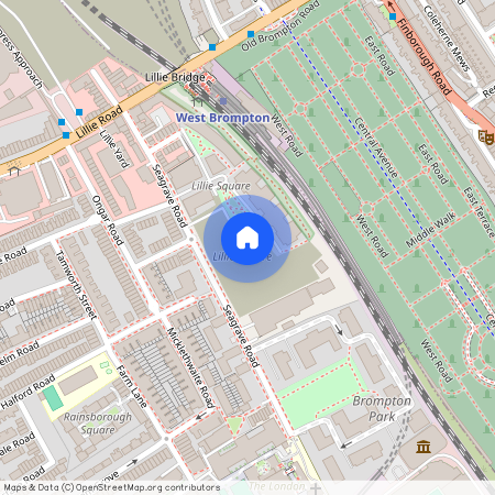 Lillie Square, West Brompton, SW6 1GD, London,