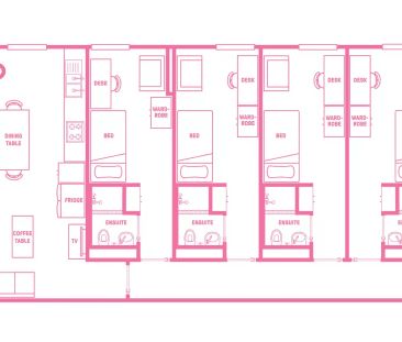 4 Bedroom Ensuite, King Single Bed - Photo 6