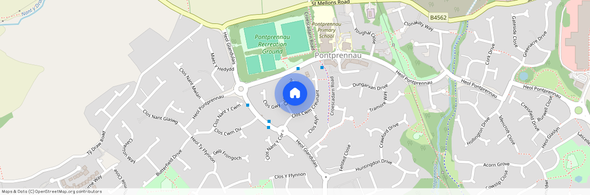 Clos Nant Ddu, Pontprennau, Cardiff, CF23