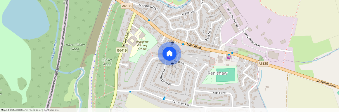 Circular Drive, Renishaw, S21