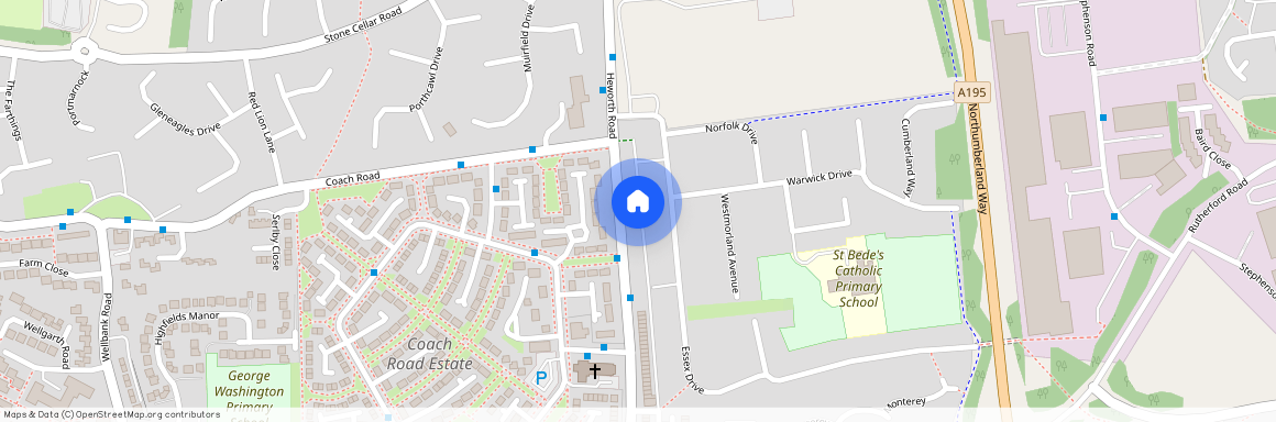 The Pantiles, Washington, NE37