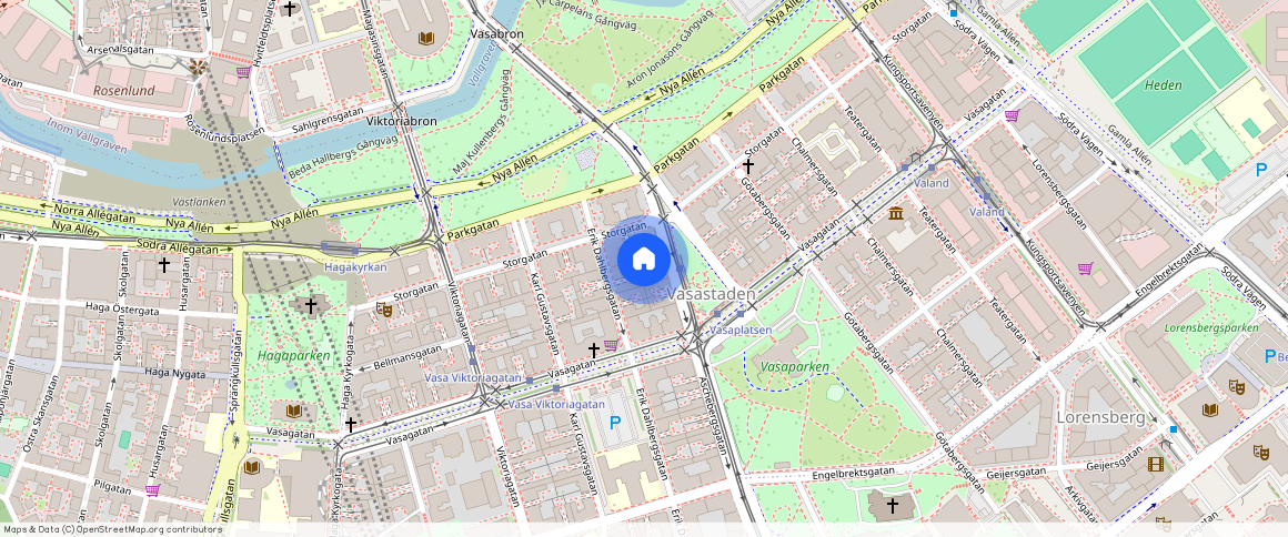 Göteborg, Vasaplatsen, **, 41126