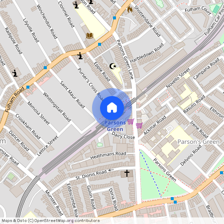 Parsons Green Lane, Parsons Green, London, SW6