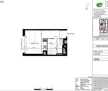 location Appartement T1 DE 21.01m² À RENNES - Photo 2