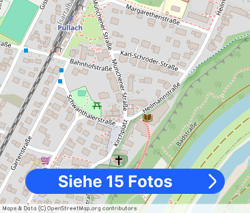 Pullach - Frisch Renoviert -2-Zimmerwhg., Küche, Bad/WC, Flur, Balk... - Foto 1