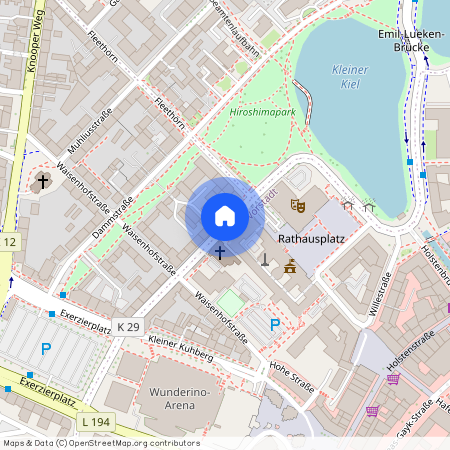 Rathausstraße, 24103, Rathausstraße    Kiel