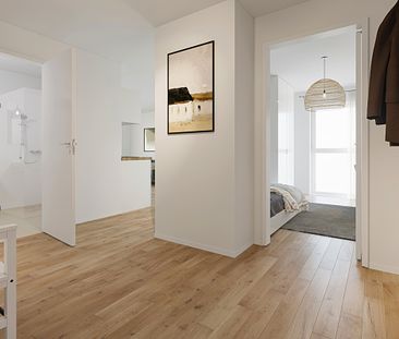 IMMOBILIEN SCHNEIDER - Neubau Erstbezug - wunderschöne 2 Zimmer Wohnung mit EBK und Balkon - Foto 2