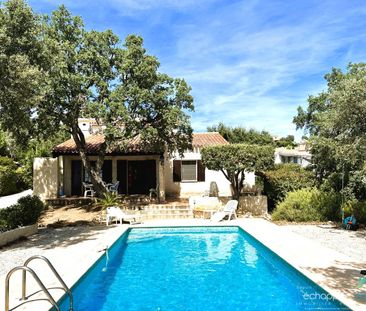 Villa pour 6 personnes avec piscine et jardin vue mer à La Londe-Le... - Photo 1