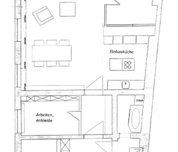 Helle Räume im Hinterhaus mit Einbauküche - Foto 1