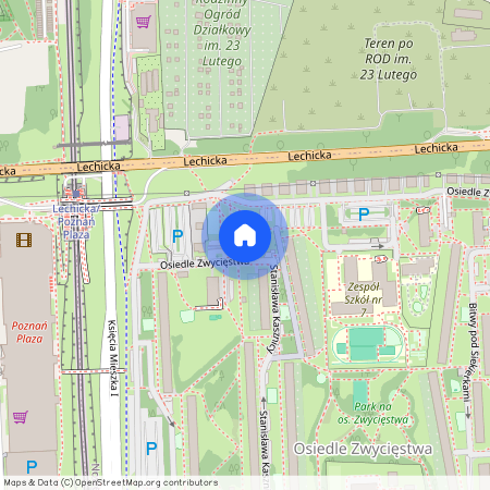 os. Zwycięstwa, Winogrady, Stare Miasto, Poznań, wielkopolskie