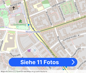 sanierte renovierte 3 Zimmer Wohnung mit Balkon - Foto 1