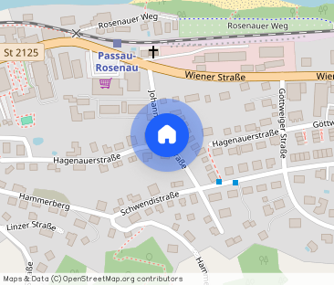 1-Zimmer-Studentenappartement in Passau-Innstadt mit Westbalkon und... - Foto 1