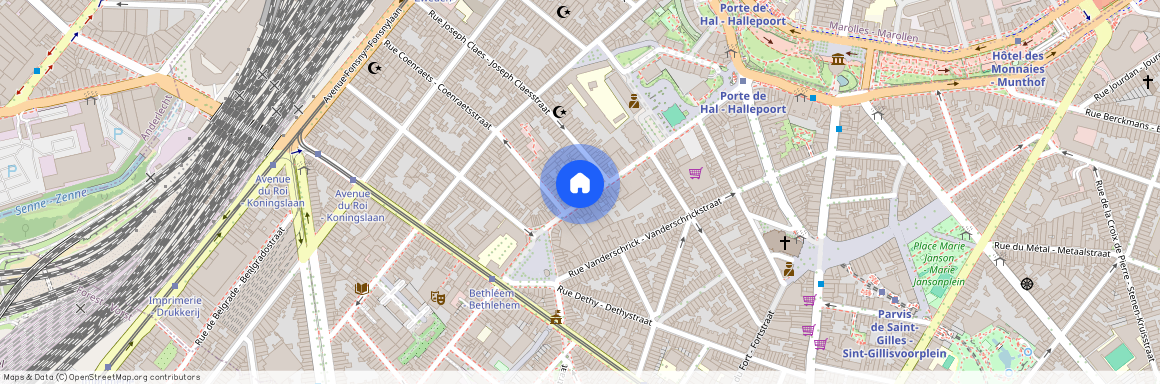 Chaussée de Forest, 81, 1060, Saint-Gilles