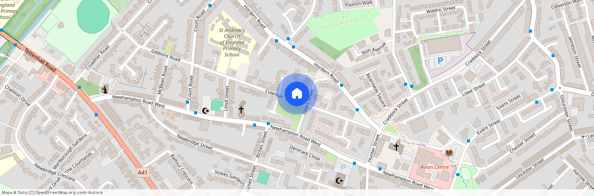 Coleman Street, Wolverhampton, West Midlands, WV6