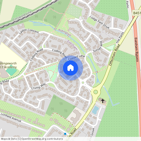 Codling Road, Evesham