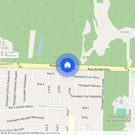 Rua da Marinha, Marambaia, Belém, PA, 66620200