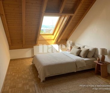 Charmant duplex de 5.5 pièces au 4ème étage avec balcon - Foto 5