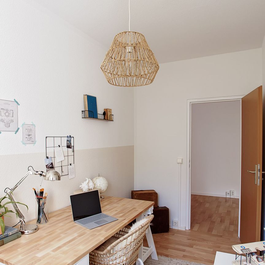 Sonnige 3-Raumwohnung mit Platz für Individualität - Photo 1