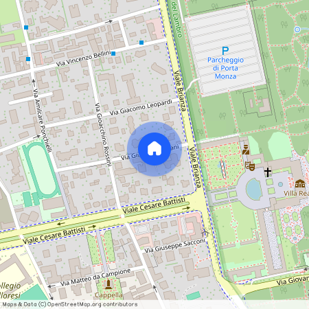 Via Rovani, 1, Monza, Lombardy 20900