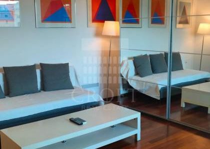 Piazza del Popolo: Lovely, modern 1 bedroom in private Villa. Entrance, spacious living-dining, fully equipped kitchen, bath and private terrace. Parquet floors Air conditioning, bright and silent. rif 364