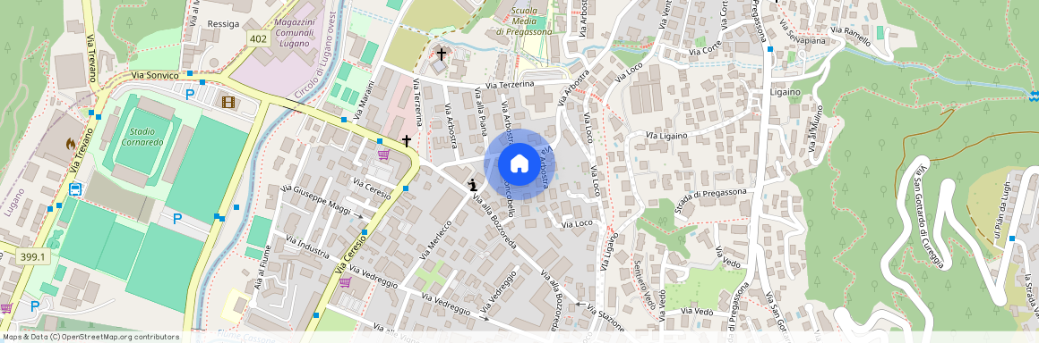 Via Roncobello 12, 6963 Pregassona