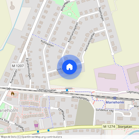 Industrigatan 10A, Marieholm