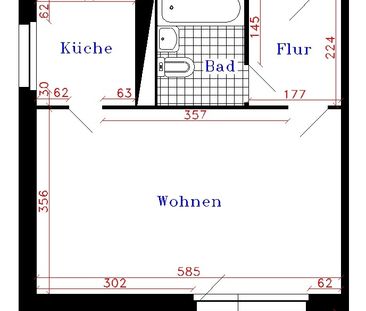 1-Raum-Wohnung mit Balkon und Aufzug - Photo 1