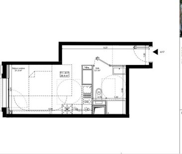 location Appartement T1 DE 26.4m² À LE HAVRE - Photo 1