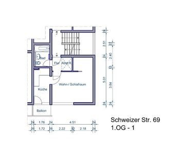 Kleines Studentenappartement in Uninähe - Foto 5