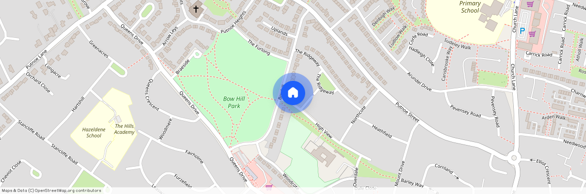 1-56, Oakhill Place, High View, Bedford, Bedfordshire, MK41 8FB