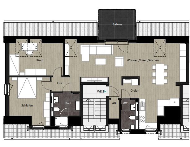 3-Zimmer Wohnung in Gerthe - Foto 1